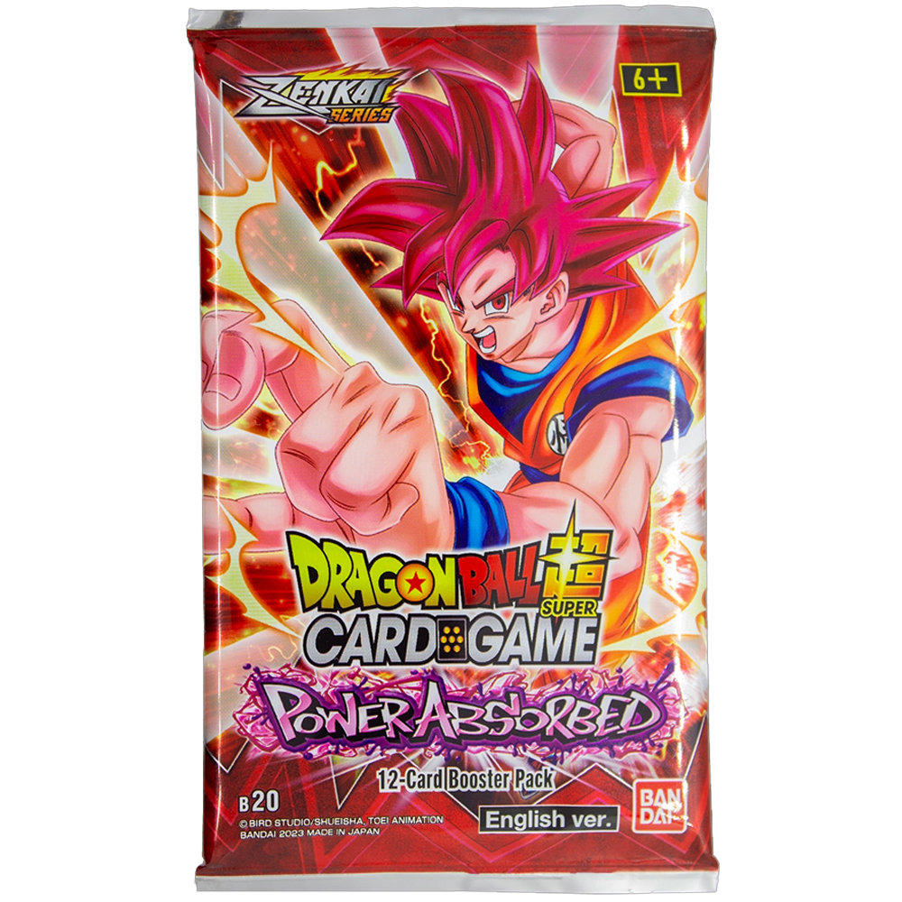 Dragon Ball Karty Power Absorbed Booster 12 Kart