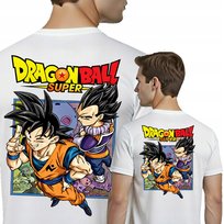Dragon Ball Koszulka Męska Anime Manga Son Goku T-Shirt XXL F15 Tył JHK