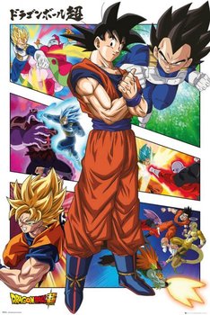 Dragon Ball Super Panels - plakat 61x91,5 cm - GBeye