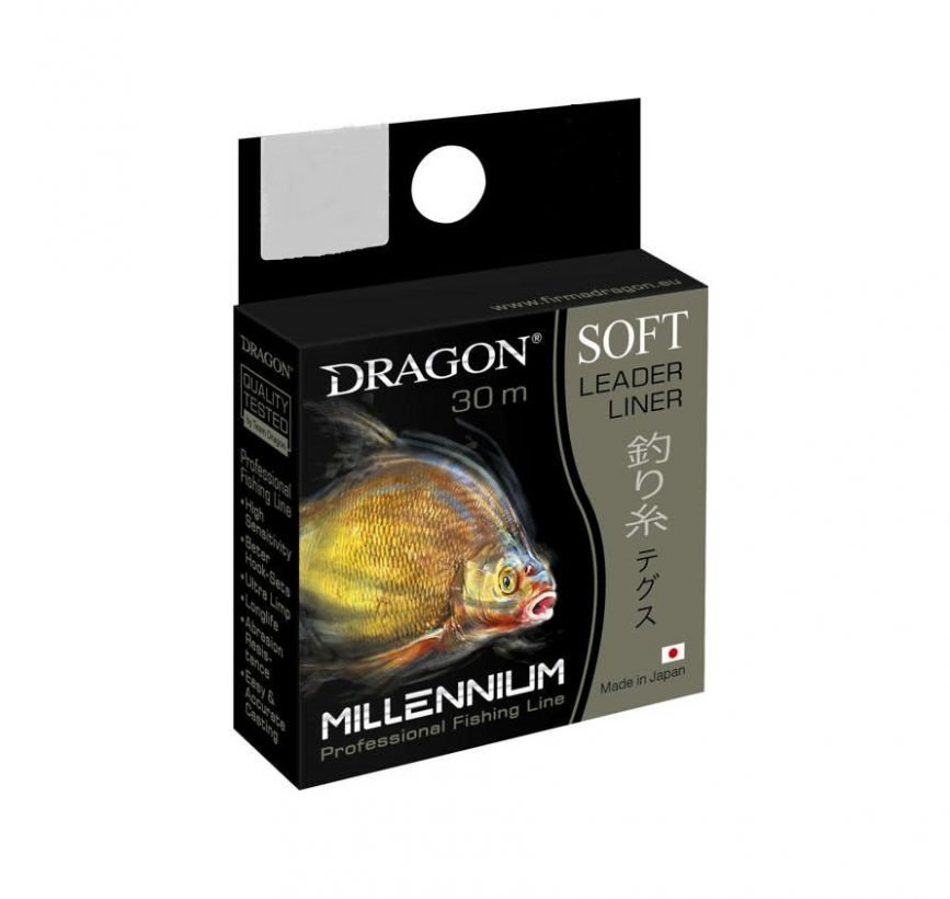 Фото - Волосінь і шнури Dragon Millenium Soft 30M 0.14Mm 