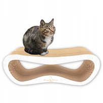 Drapak Dla Kota Duży Legowisko Mruu&Pruu 78X28X25 Cm Biały