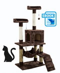 Drapak dla kota SMARTMIX Lux duży brązowy - Pet-Play