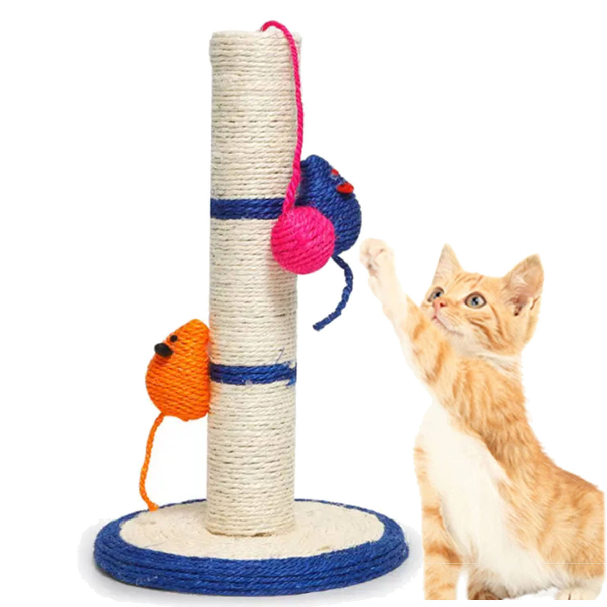 Фото - Іграшка для кішки Drapak dla kota z myszkami i piłką