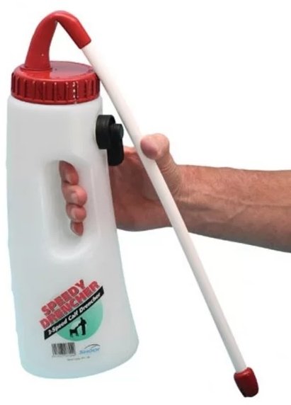 KERBL Kerbl Drencher Dla Cieląt Z Sztywną Sondą 'Speedy Drencher', 2,5 L,