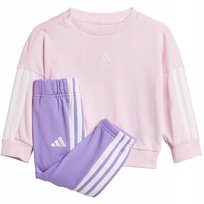 Dres dla dzieci adidas Essentials Joggers różowo-fioletowy JD6482 80cm Adidas