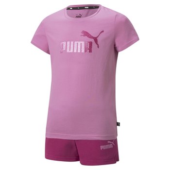 Dres dziewczęcy Puma Logo Set różowy 84693615-104 - Puma