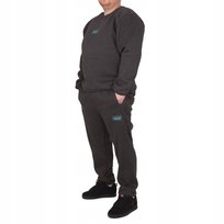 Dres komplet Chillout Tager BIG Size szary 3XL spodnie i bluza bez kaptura CHILLOUT CLOTHES