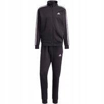 Dres męski adidas Basic 3-Stripes Fleece czarny IJ6067 L Adidas