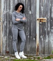 Dres szary z lampasem rozmiar L/XL Hand Made
