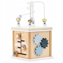 Drewniana Ekologiczna kostka edukacyjna Zabawka Dla Dzieci sorter kształtów