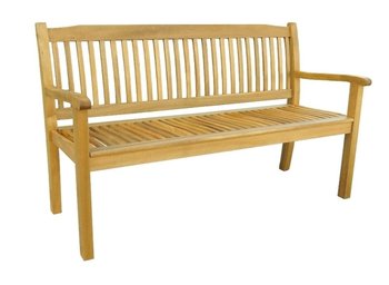 Drewniana ławka ogrodowa VANESSA - 150 cm - Tradgard