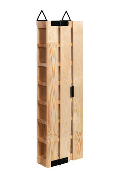 Drewniana Półka na WINO 7 poziomów Wisząca 80 cm - Inny producent