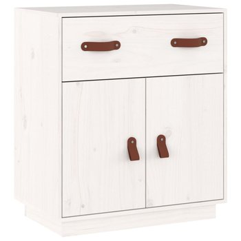 Drewniana szafka, 65,5x40x75 cm, biały / AAALOE - Inny producent