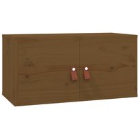 Drewniana szafka ścienna 60x30x30 cm, kolor miodow / AAALOE
