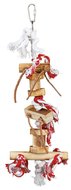 Drewniana zabawka z rzemykami , 35 cm - Trixie