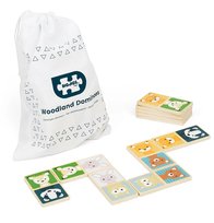 Drewniane domino Zwierzęta leśne 36013 Bigjigs Toys