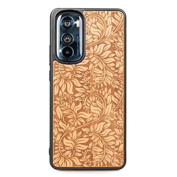 Drewniane Etui Bewood Motorola Edge 30 LIŚCIE JABŁOŃ - Bewood