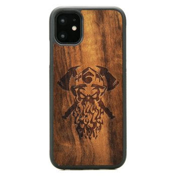 Drewniane etui iPhone 11 Strażak Imbuia ForestZone - ForestZone
