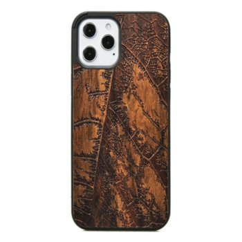 Drewniane etui iPhone 12 Pro Max Liść Imbuia ForestZone - ForestZone