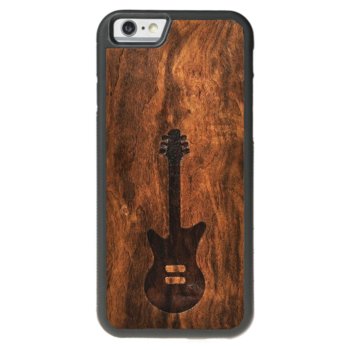 Drewniane etui iPhone 7/8 Gitara Imbuia ForestZone - ForestZone