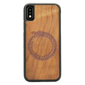 Drewniane etui iPhone XR Dragon Imbuia ForestZone - ForestZone