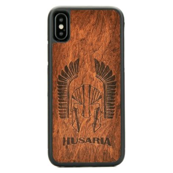 Drewniane etui iPhone XS Max Husaria Imbuia ForestZone - ForestZone