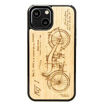 Drewniane Etui na iPhone 13 Mini HARLEY PATENT ANIEGRE - Bewood