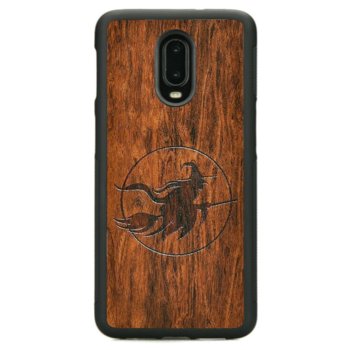 Drewniane etui OnePlus 6T Halloween 2 Sabat Czarownic Imbuia ForestZone - ForestZone