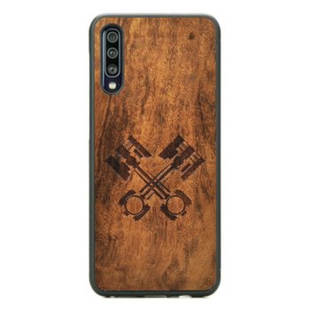 Drewniane etui Samsung Galaxy A70 Mechanik Imbuia ForestZone - ForestZone