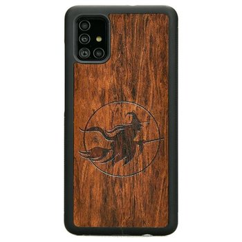 Drewniane etui Samsung Galaxy A71 5G Halloween 2 Sabat Czarownic Imbuia Forestzone - ForestZone