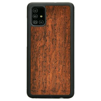 Drewniane etui Samsung Galaxy A71 5G Hymn Polski Imbuia Forestzone - ForestZone