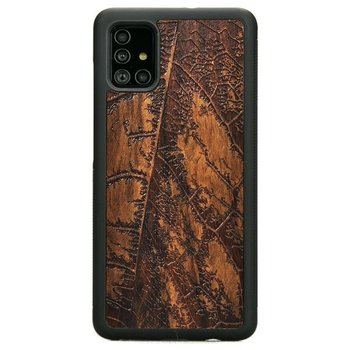 Drewniane etui Samsung Galaxy A71 5G Liść Imbuia Forestzone - ForestZone