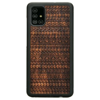 Drewniane etui Samsung Galaxy A71 5G Tatuaż Maori Imbuia Forestzone - ForestZone