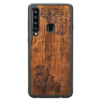 Drewniane etui Samsung Galaxy A9 2018 Róża Imbuia ForestZone - ForestZone