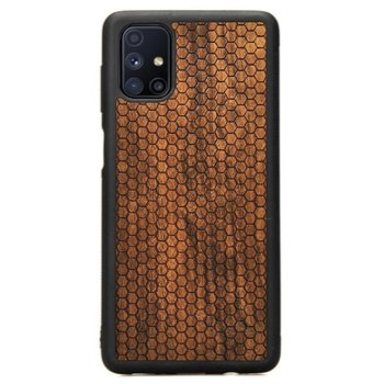 Drewniane etui Samsung Galaxy M31s Plaster Miodu Imbuia Forestzone - ForestZone