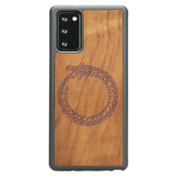 Drewniane etui Samsung Galaxy Note 20 Dragon Imbuia ForestZone - ForestZone