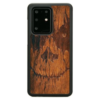 Drewniane etui Samsung Galaxy S20 Ultra Halloween Monster Imbuia ForestZone - ForestZone