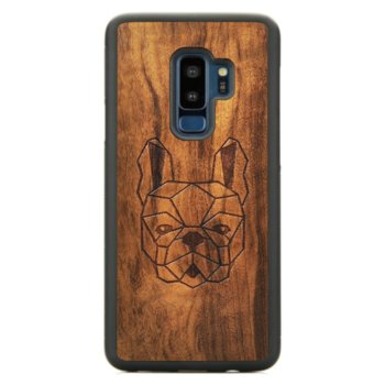 Drewniane etui Samsung Galaxy S9 Plus Buldog Francuski Imbuia ForestZone - ForestZone