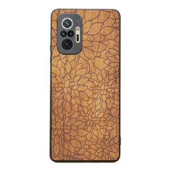 Drewniane etui Xiaomi Redmi Note 10 Pro Kwiaty Imbuia Forestzone - ForestZone