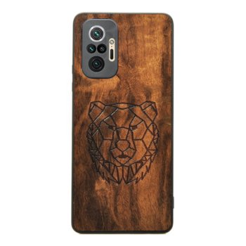 Drewniane etui Xiaomi Redmi Note 10 Pro Niedźwiedź Imbuia Forestzone - ForestZone
