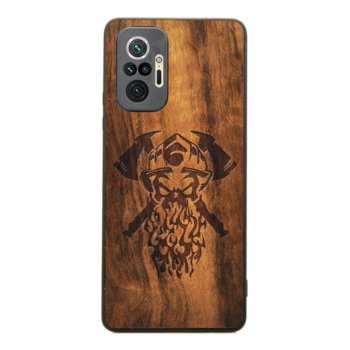 Drewniane etui Xiaomi Redmi Note 10 Pro Strażak Imbuia Forestzone - ForestZone