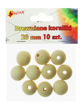 Drewniane Koraliki 20Mm 10Szt Shan - Shan