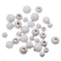 Drewniane Koraliki, Kulki, 30 Szt., Białe Dpcraft&nbsp;-&nbsp;dpCraft