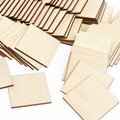Drewniane Kwadraty 10x10cm Ze Sklejki 50 Sztuk Ozdoba Dekoracja Techrebal - Techrebal
