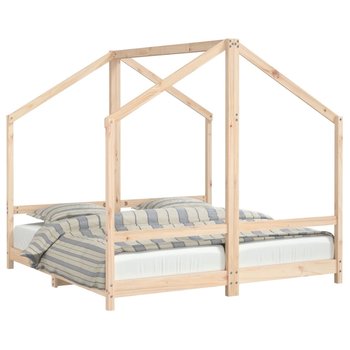 Drewniane łóżko dziecięce z ramą - 165,5x171x158 c / AAALOE - Zakito