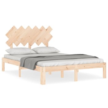 Drewniane łóżko sosnowe 120x200 cm, naturalny kolo - Zakito Europe
