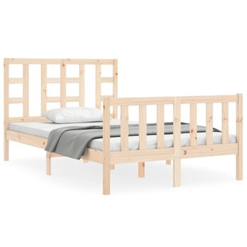 Drewniane łóżko sosnowe 195,5x125,5x100 cm, kolor - Zakito