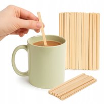 Drewniane mieszadełko 14cm 1000szt. do kawy eko jednorazowe mieszadło