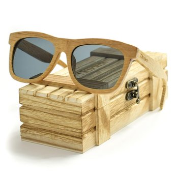 Drewniane okulary przeciwsłoneczne Niwatch Dorado Grey - Niwatch