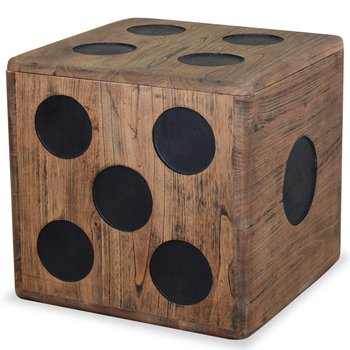 Drewniane pudełko do przechowywania - 40x40x40 cm, - Zakito